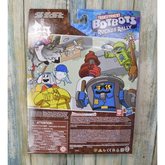 Transformers BotBots Custodial Crew Figure Pack Ruckus Rally Netflix - Picture 3 of 3